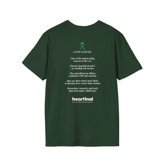 Emerald Strong T-Shirt — Liver Cancer Fight Club Awareness Tee