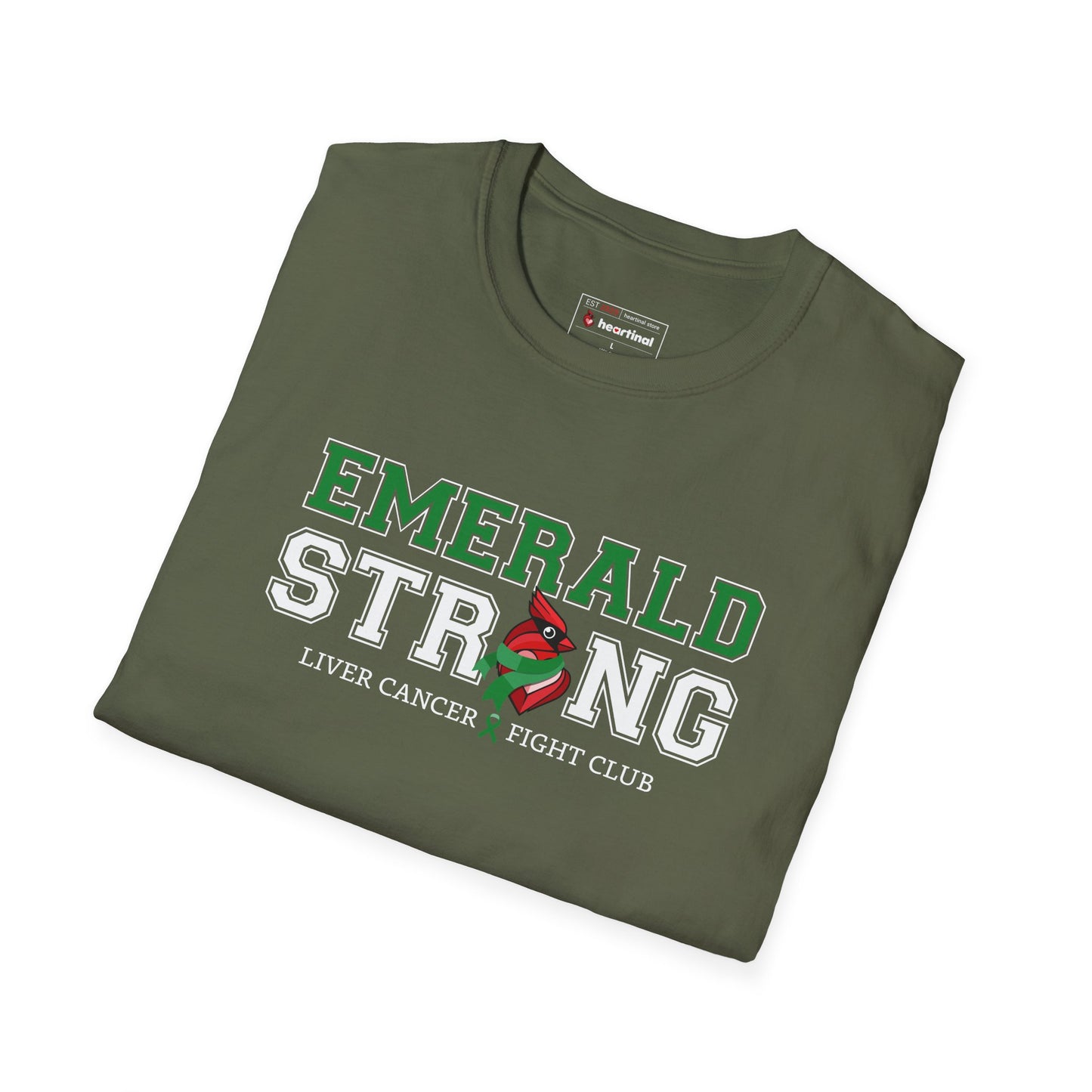 Emerald Strong T-Shirt — Liver Cancer Fight Club Awareness Tee