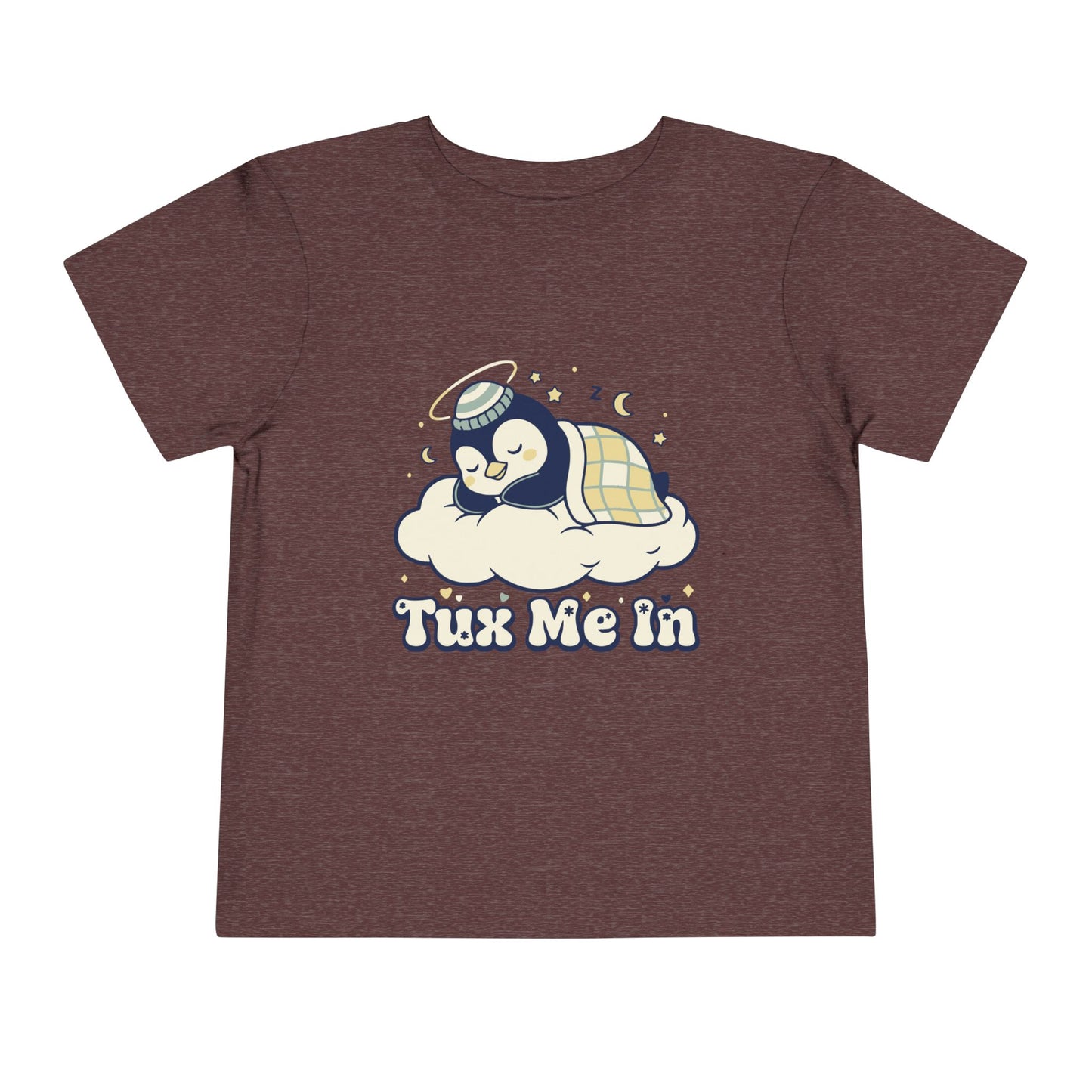 'Tux Me In' Toddler Tee — Sleepy Penguin Short Sleeve Kids Shirt