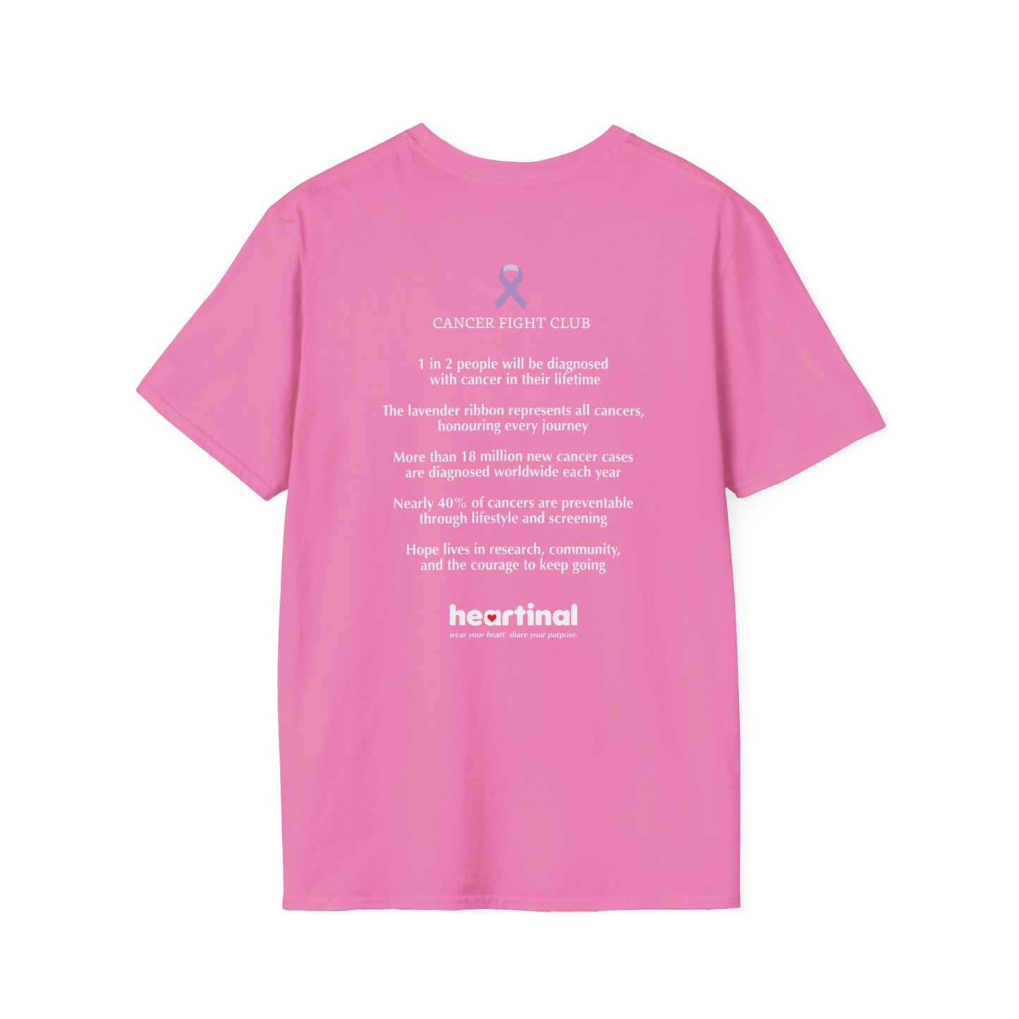 Lavender Strong T‑Shirt – Cancer Fight Club Awareness Tee