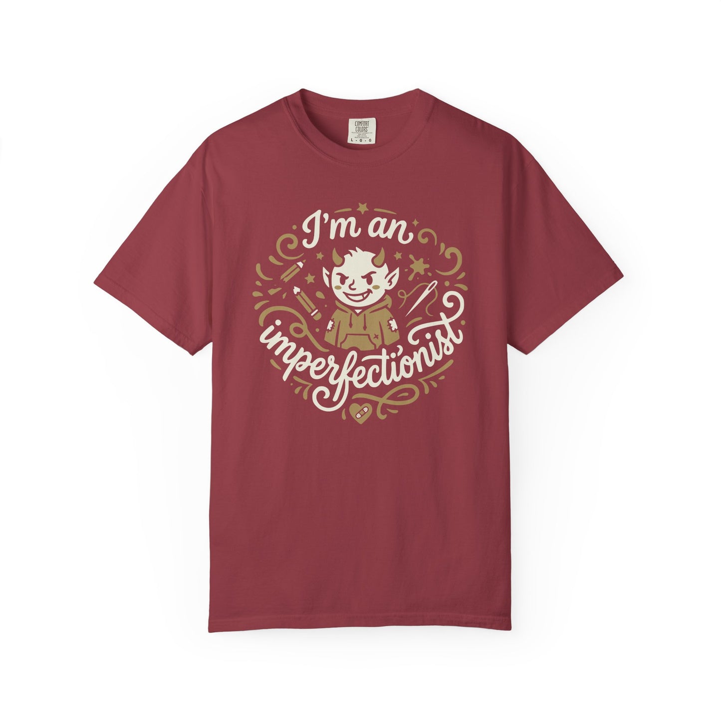 "I'm an Imperfectionist" Graphic T-Shirt — Retro Cute Self-Love Funny Imp Tee