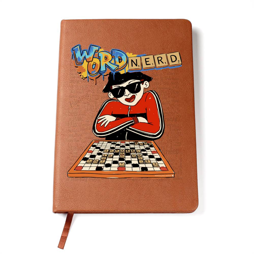 Word Nerd Graphic Journal: Great for storing your funky flows!
