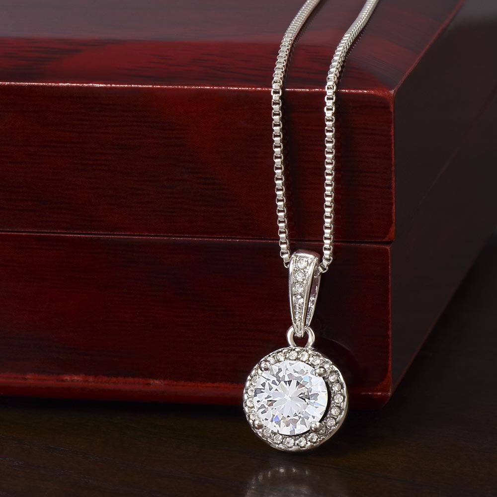 Eternal Hope Necklace: with personalized message card (optional)
