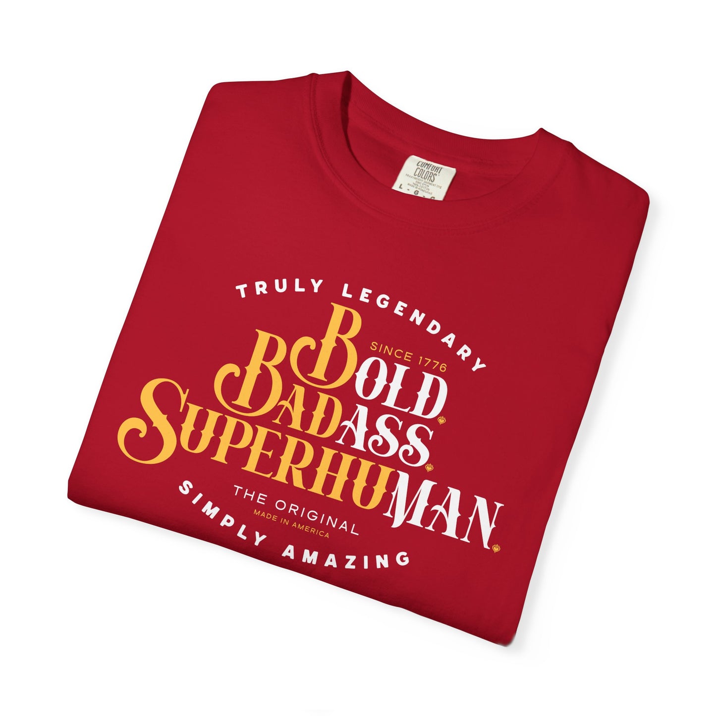 Old Ass Man. Bold Badass Superhuman Graphic Tee — Motivational Vintage Style T-Shirt