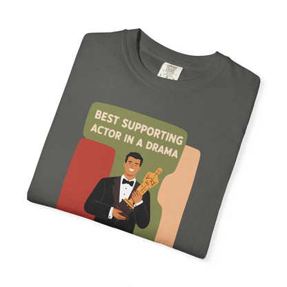 "Best Supporting Actor in a Drama" Couples Tee — Funny Award Winner Graphic T-Shirt