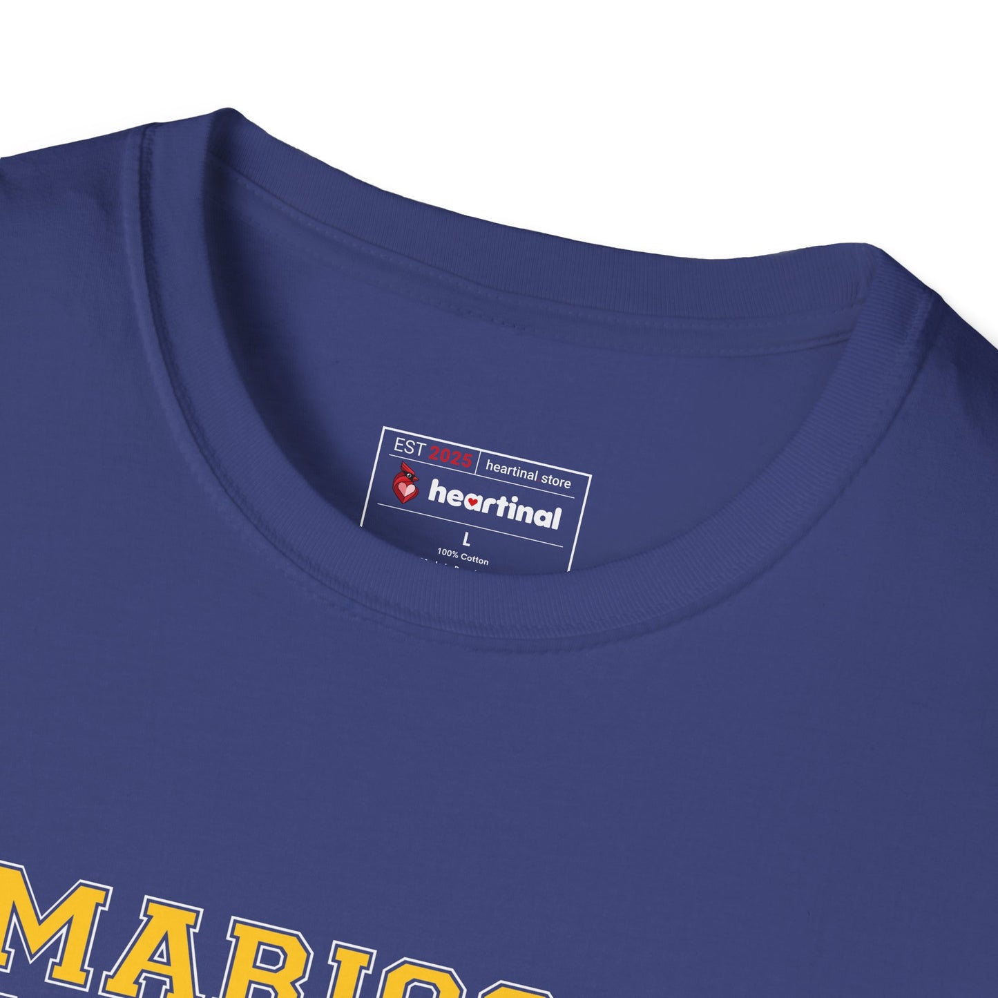 Marigold Purple Blue Strong T-Shirt — Bladder Cancer Awareness Fundraiser Tee