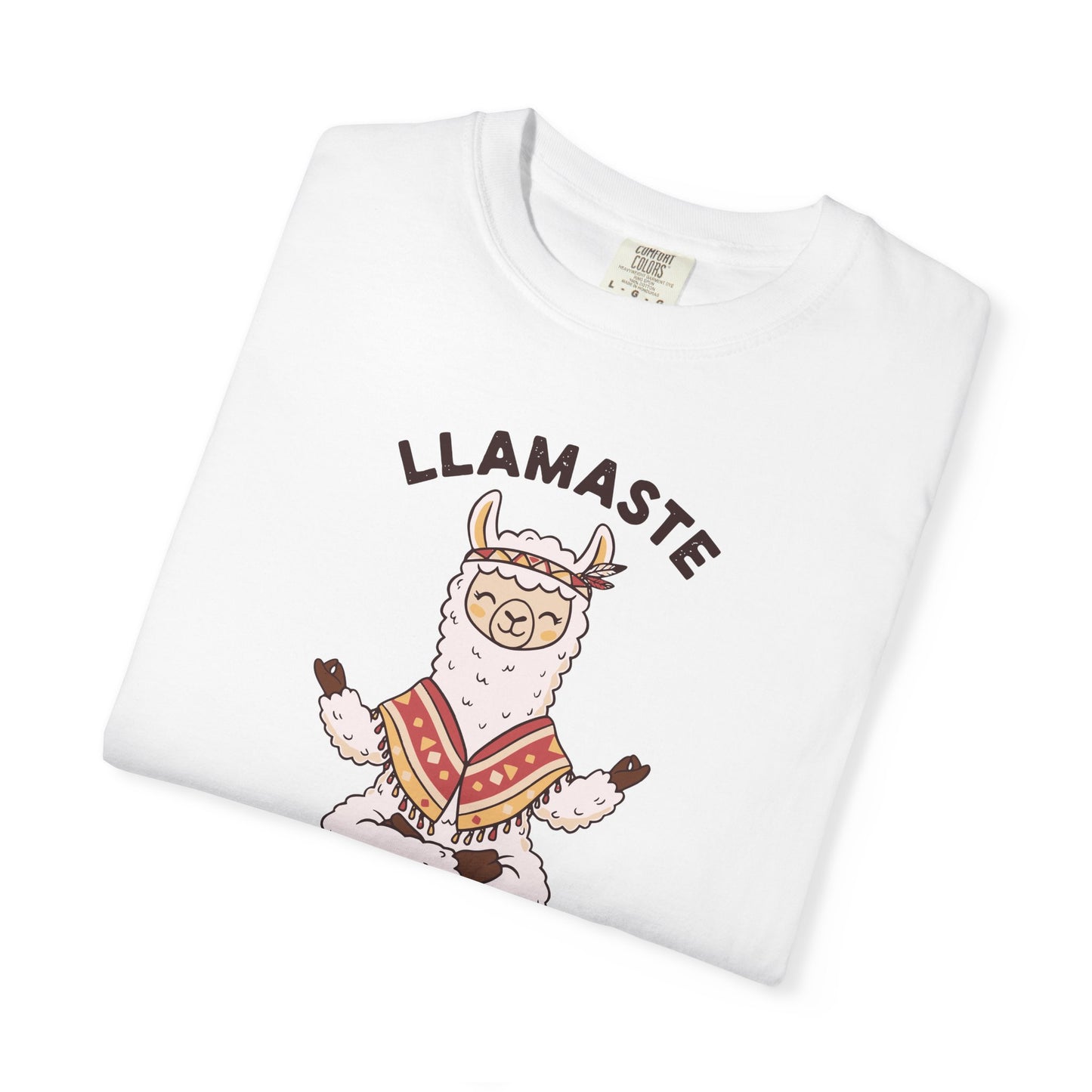 Llamaste Yoga Llama T-Shirt — Funny Meditation Unisex Tee