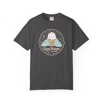 Sweet Dreams Ice Cream T-Shirt — Cute Pastel Dessert Graphic Tee