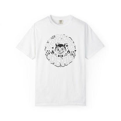 "Handsome Devil" Graphic T-Shirt — Cute Retro Devil Illustration Tee