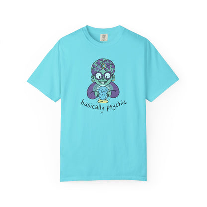 "Basically Psychic" T-Shirt - Cute Fortune Teller Graphic Tee