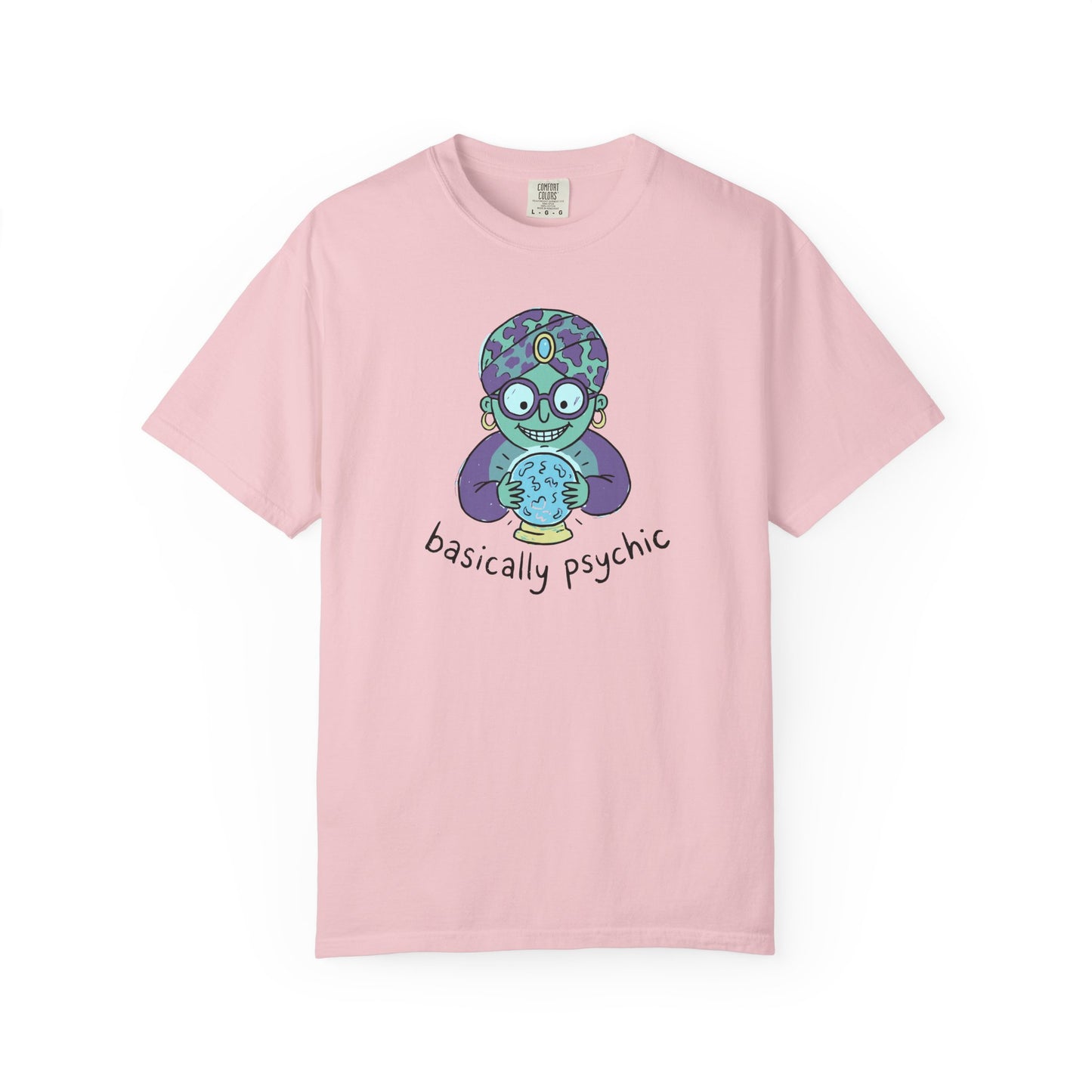 "Basically Psychic" T-Shirt - Cute Fortune Teller Graphic Tee