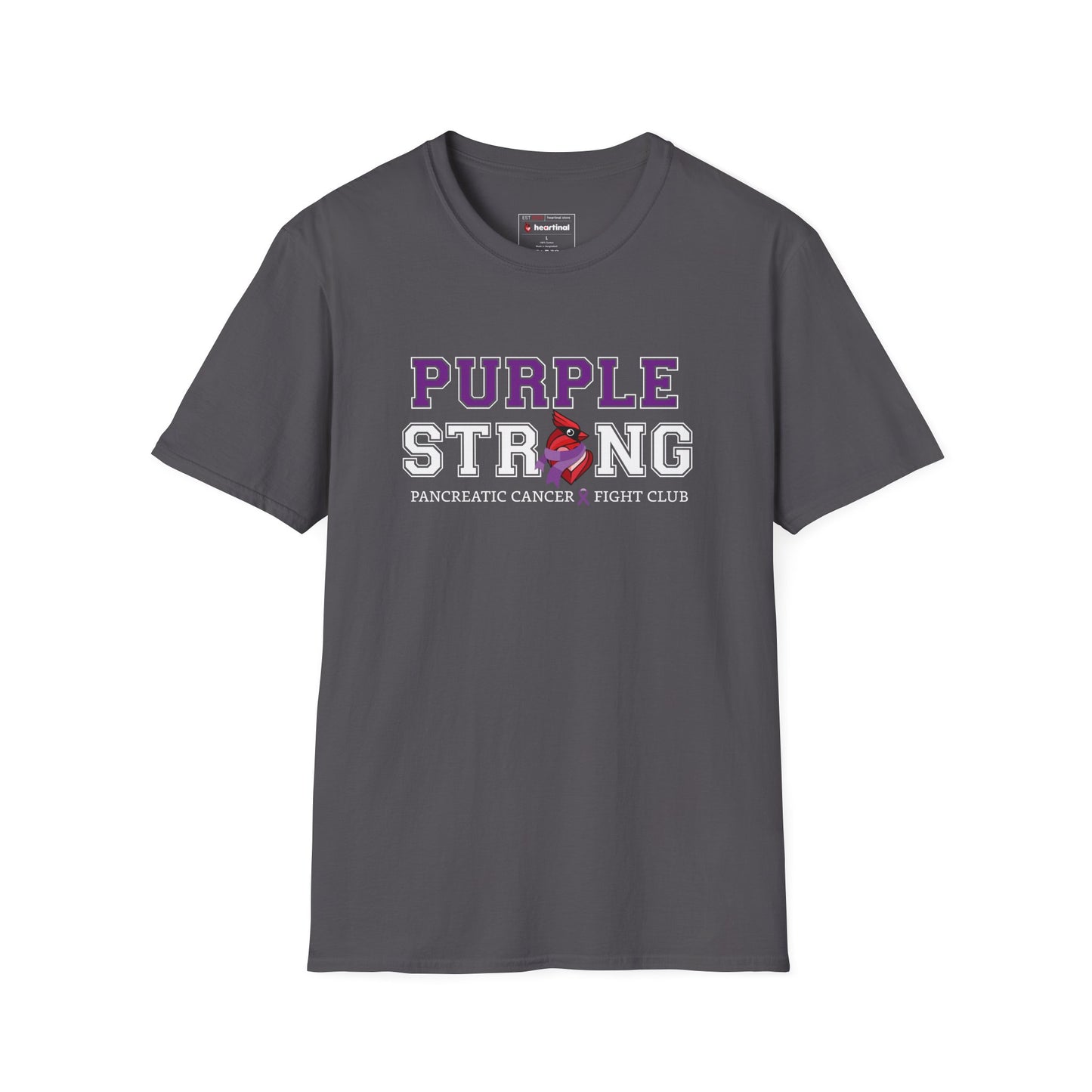 Purple Strong T-Shirt — Pancreatic Cancer Awareness Support Tee