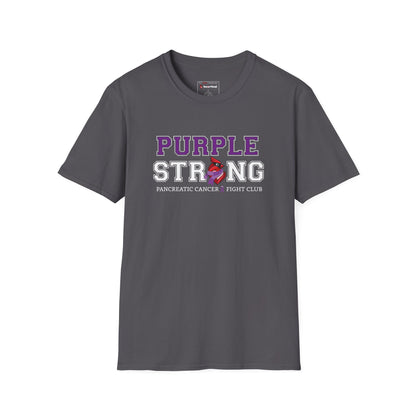 Purple Strong T-Shirt — Pancreatic Cancer Awareness Support Tee