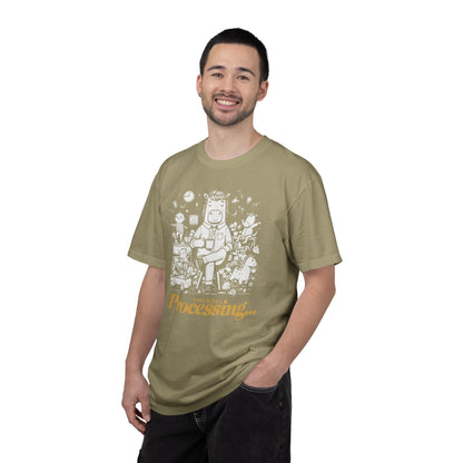 "I'm Still Processing..." T-Shirt - Funny Cartoon Techie Tee