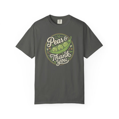 Peas & Thank You T-Shirt — Cute Polite Punny Graphic Tee