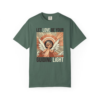 Let Love Be Your Guiding Light T-Shirt — Angelic Inspirational Graphic Tee