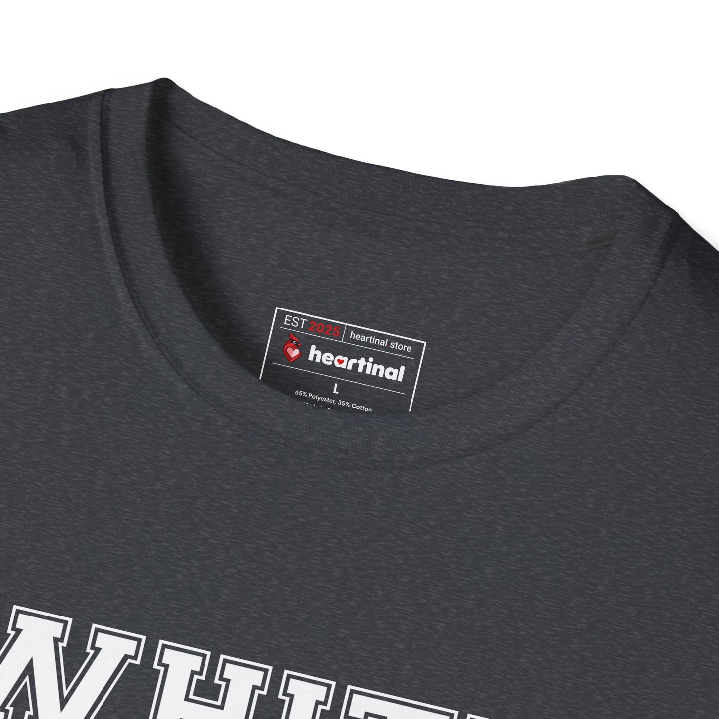 White Ribbon Strong T-Shirt — Lung Cancer Fight Club Awareness Tee