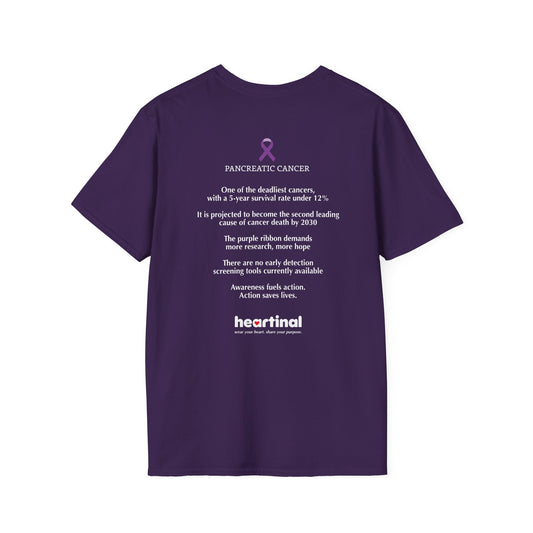 Purple Strong T-Shirt — Pancreatic Cancer Awareness Support Tee