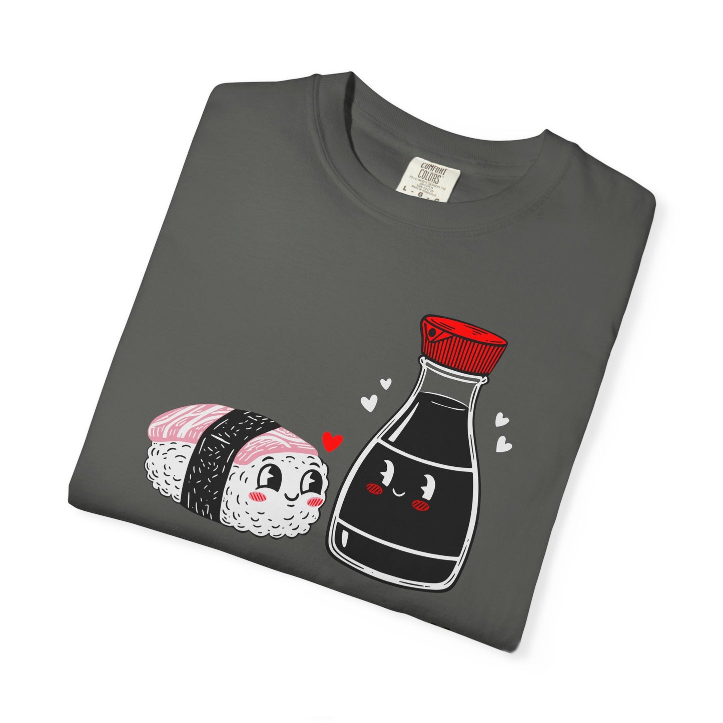 "I'm Soy Into You" T-Shirt — Cute Sushi & Soy Sauce Lovers Couple Graphic Tee