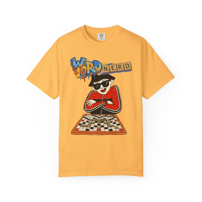 Word Nerd T-Shirt — Retro HipHop Scrabble Player Graphic Tee