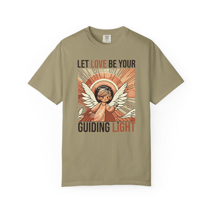Let Love Be Your Guiding Light T-Shirt — Angelic Inspirational Graphic Tee