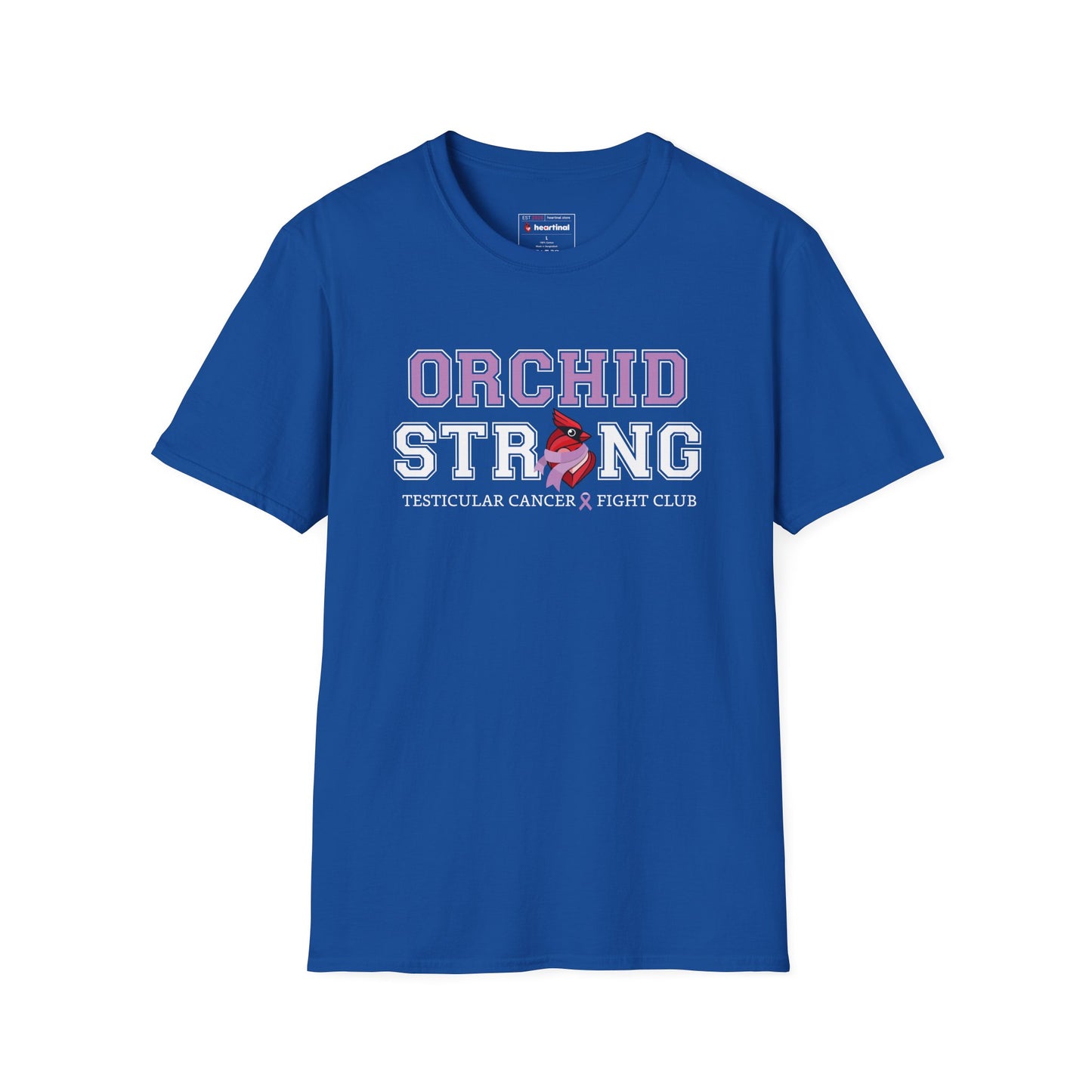 Orchid Strong T-Shirt — Testicular Cancer Fight Club Awareness Tee