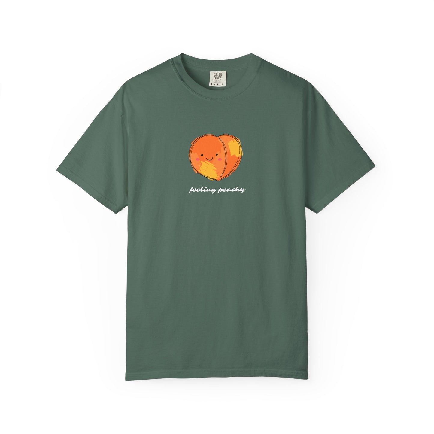 "Feeling Peachy" T-Shirt — Cute Kawaii Peach Graphic Tee