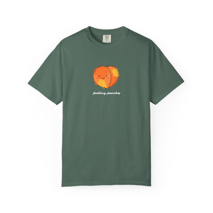 "Feeling Peachy" T-Shirt — Cute Kawaii Peach Graphic Tee