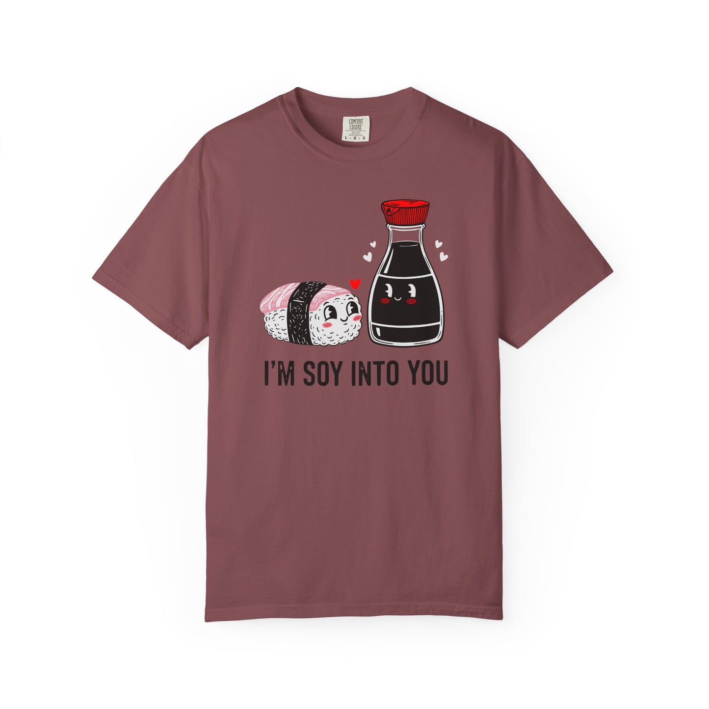 "I'm Soy Into You" T-Shirt — Cute Sushi & Soy Sauce Lovers Couple Graphic Tee