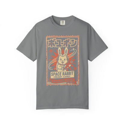 Space Rabbit T-Shirt — Retro Japanese Candy Graphic Tee