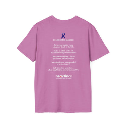 Dark Blue Strong T-Shirt — Colorectal Cancer Awareness Support Tee