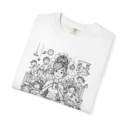 "Calm Under Chaos" T-Shirt — Mom Life Chaos Graphic Tee