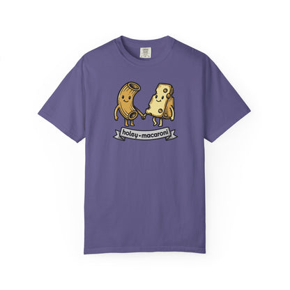 Holey Macaroni T-Shirt — Funny Mac & Cheese Graphic Vintage Tee