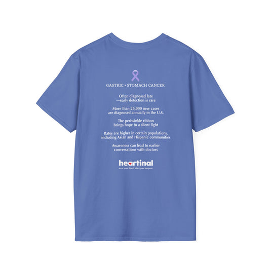 Periwinkle Strong - Stomach Cancer Awareness T-Shirt