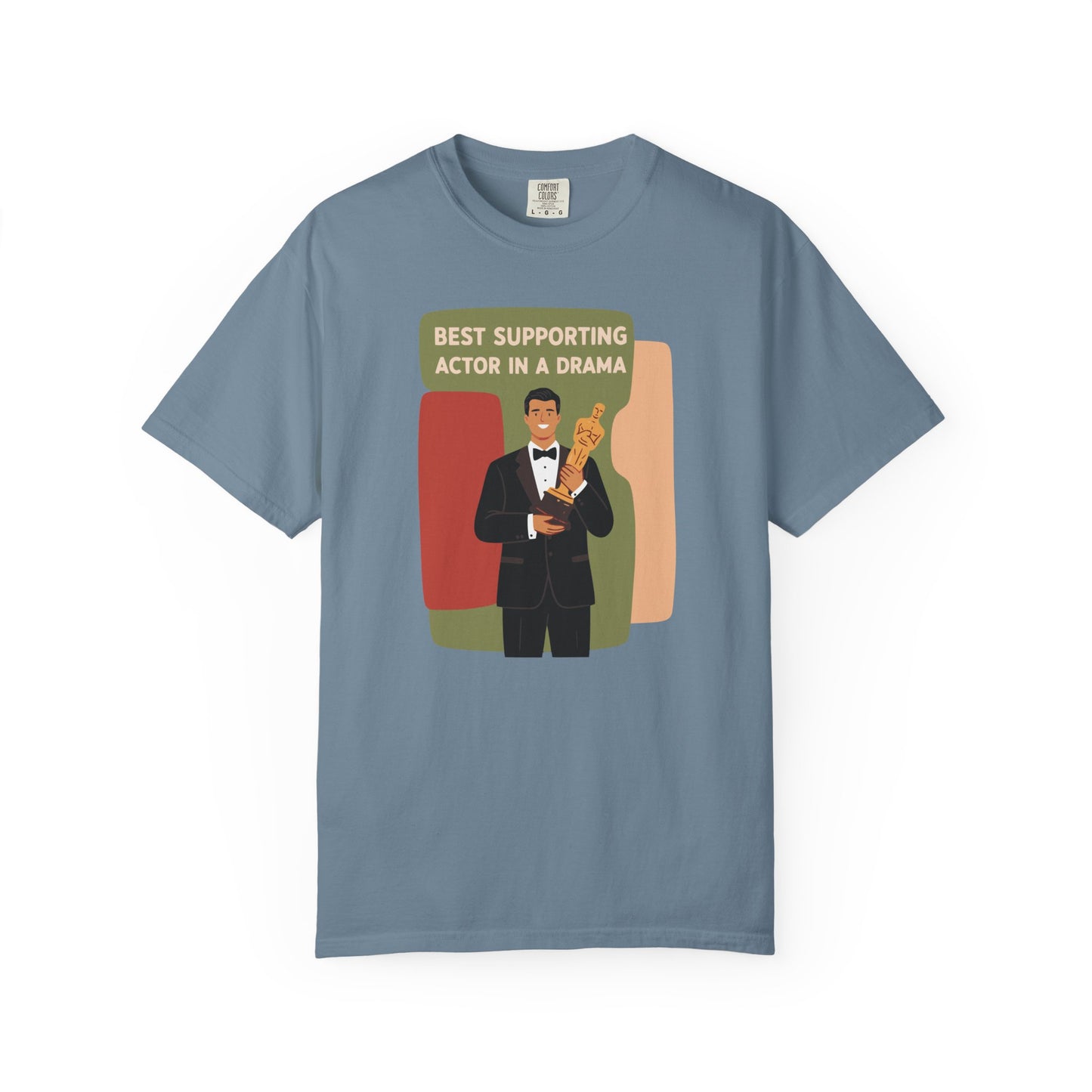 "Best Supporting Actor in a Drama" Couples Tee — Funny Award Winner Graphic T-Shirt