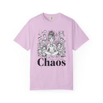 "Calm Under Chaos" T-Shirt — Mom Life Chaos Graphic Tee