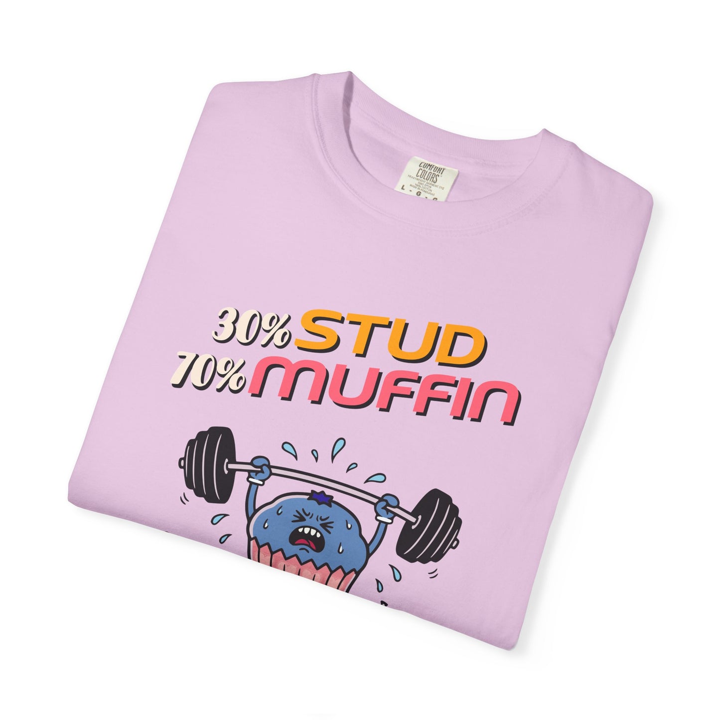 "Stud Muffin" T-Shirt — Cute Funny Gym Cupcake Fitness Design