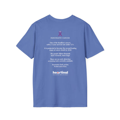 Purple Strong T-Shirt — Pancreatic Cancer Awareness Support Tee