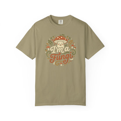 "I'm a Fungi" T-Shirt — Cute Mushroom Graphic Tee for Nature Lovers