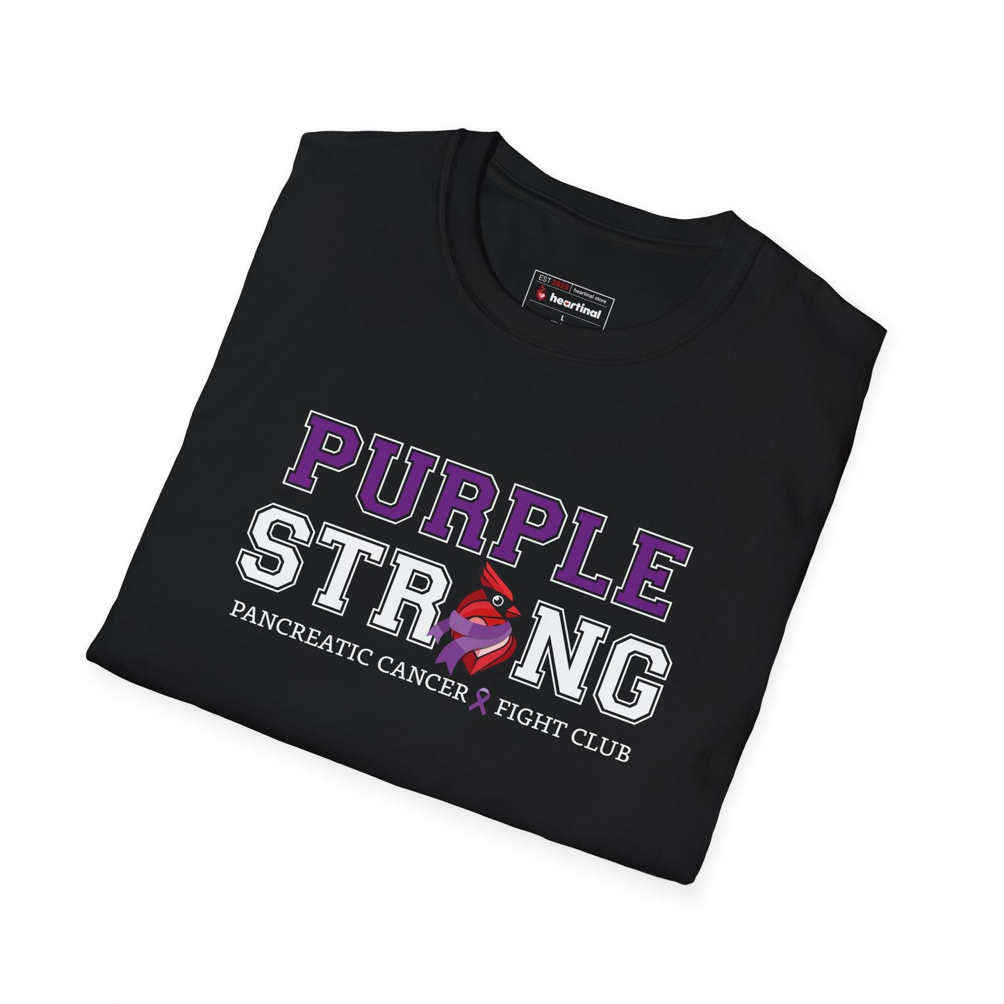 Purple Strong T-Shirt — Pancreatic Cancer Awareness Support Tee