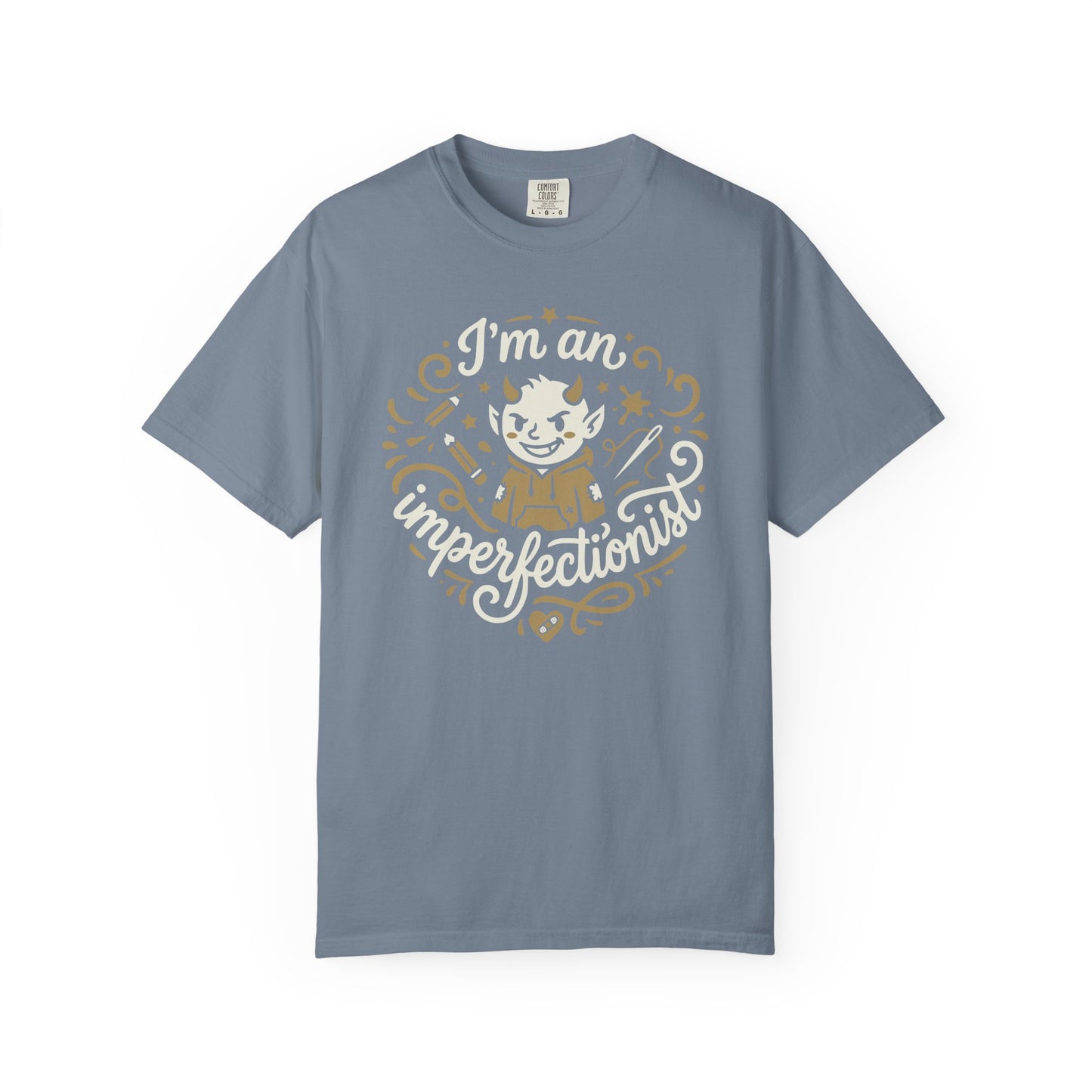 "I'm an Imperfectionist" Graphic T-Shirt — Retro Cute Self-Love Funny Imp Tee