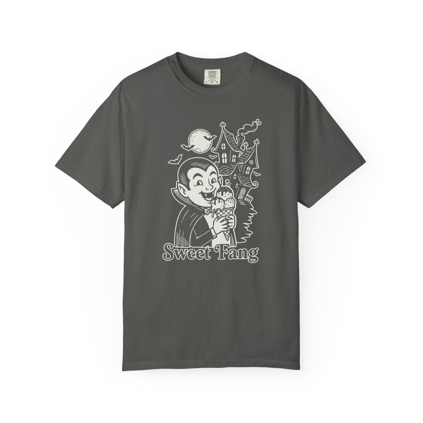 "Sweet Fang" Vampire Ice Cream Tee —  Halloween Graphic T-Shirt