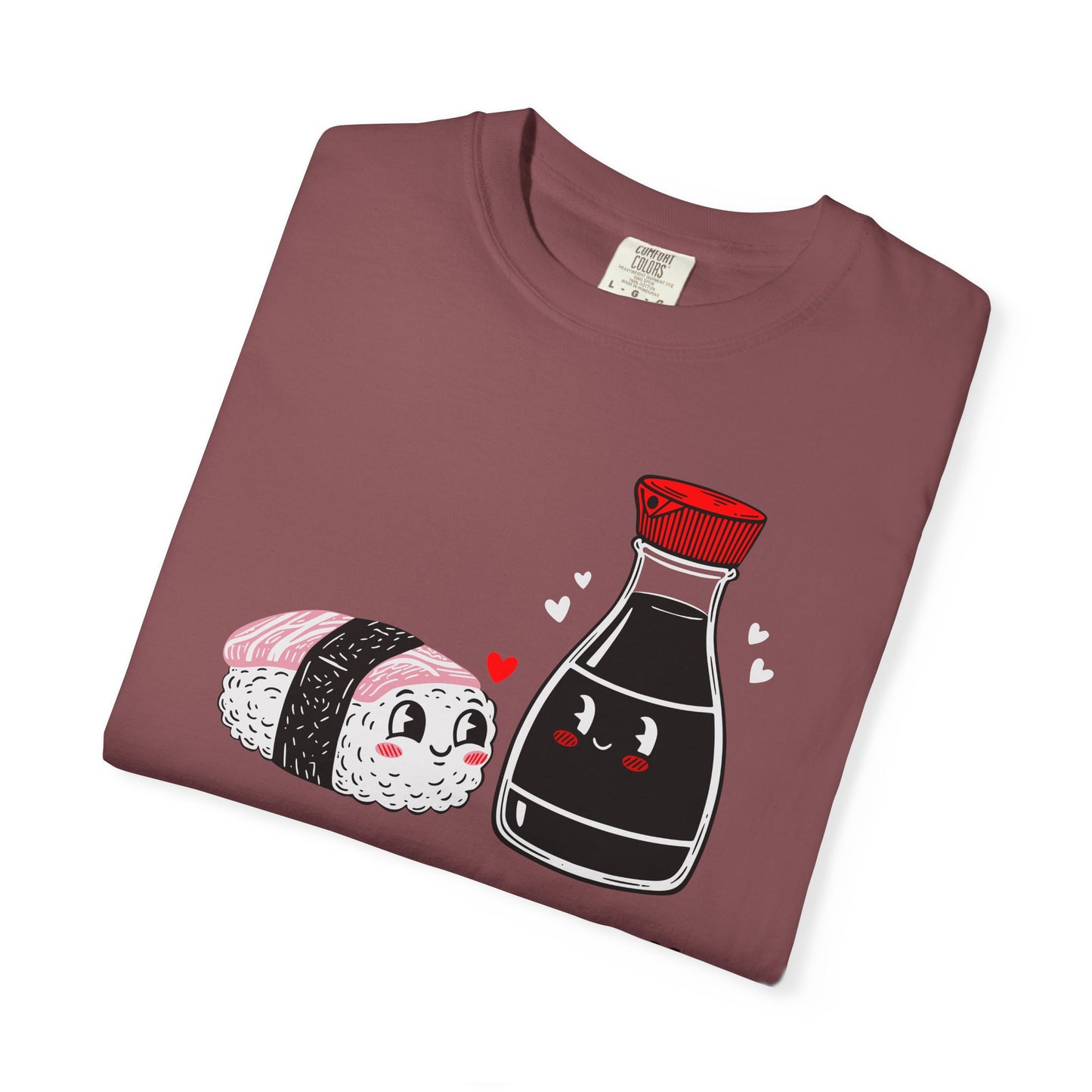 "I'm Soy Into You" T-Shirt — Cute Sushi & Soy Sauce Lovers Couple Graphic Tee