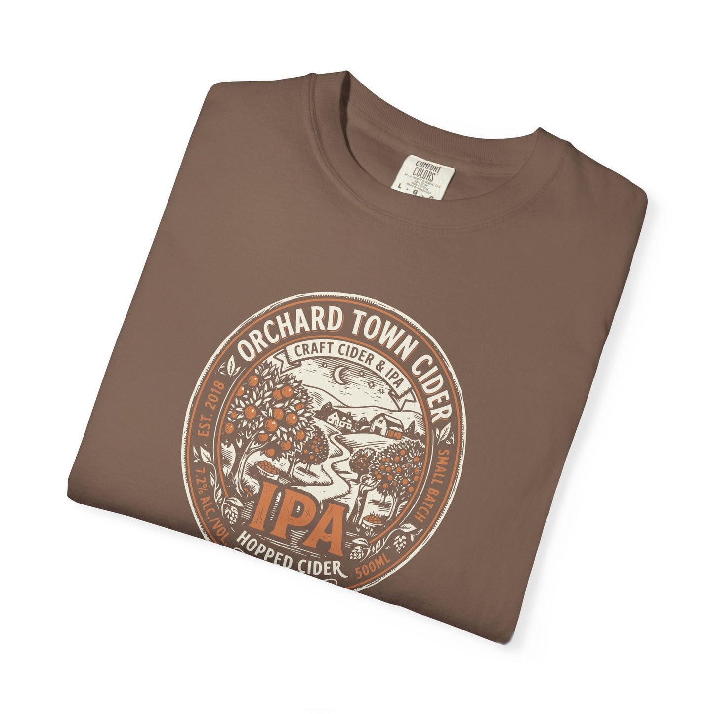 Orchard Town Cider IPA T-Shirt — Vintage Hopped Craft Beer Tee