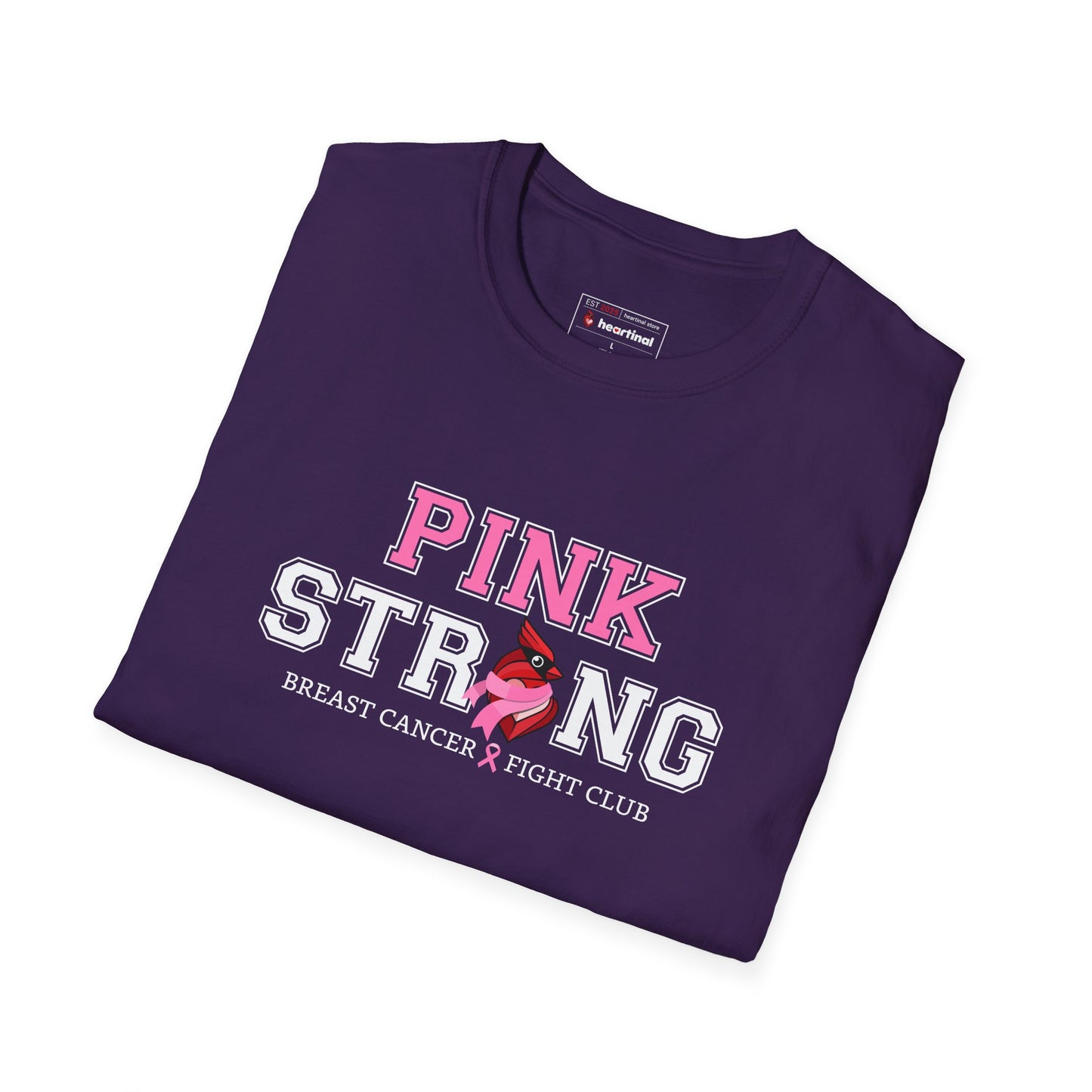 Pink Strong T-Shirt — Breast Cancer Fight Club Awareness Tee