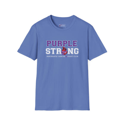 Purple Strong T-Shirt — Pancreatic Cancer Awareness Support Tee