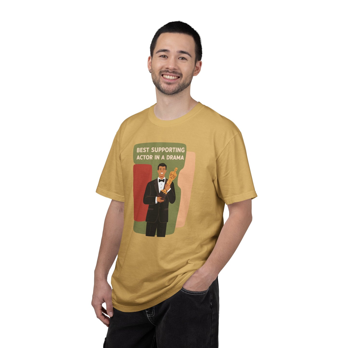 "Best Supporting Actor in a Drama" Couples Tee — Funny Award Winner Graphic T-Shirt