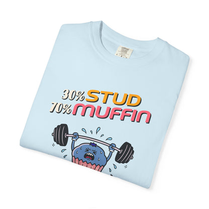 "Stud Muffin" T-Shirt — Cute Funny Gym Cupcake Fitness Design