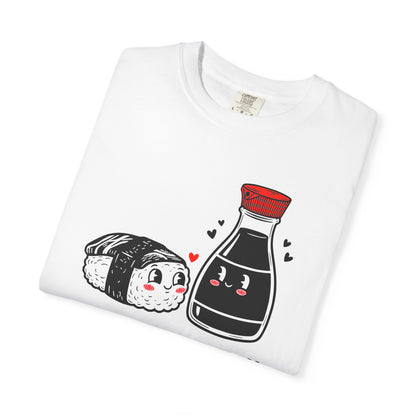 "I'm Soy Into You" T-Shirt — Cute Sushi & Soy Sauce Lovers Couple Graphic Tee