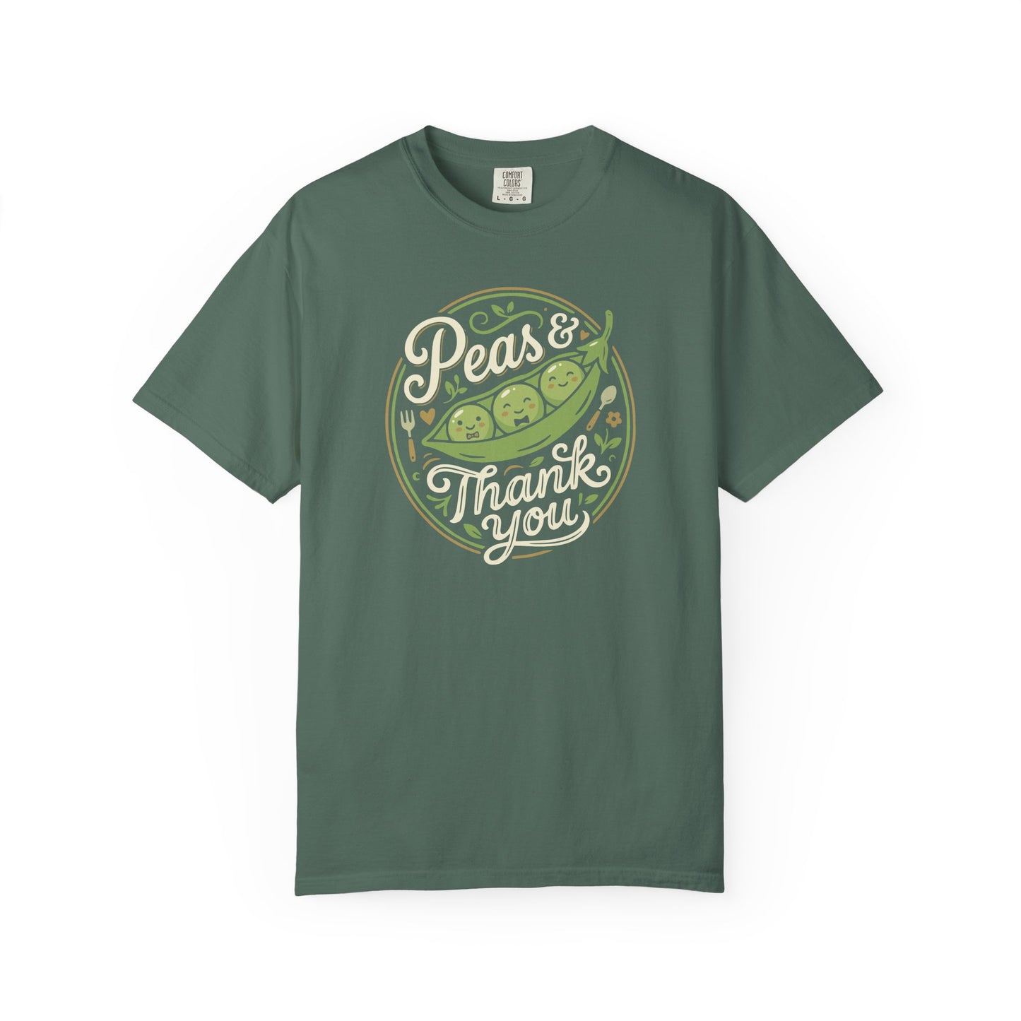 Peas & Thank You T-Shirt — Cute Polite Punny Graphic Tee
